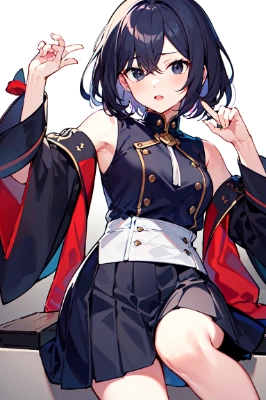 イイ感じの服装を、した女の子