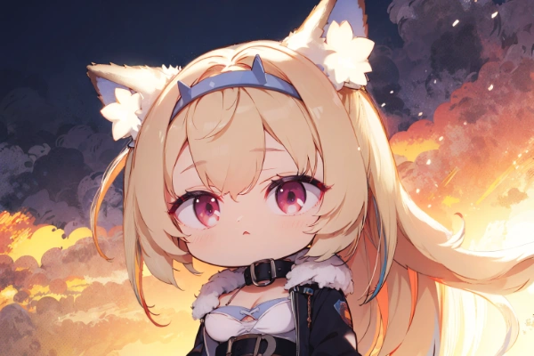 ちびキャラ　フワワ