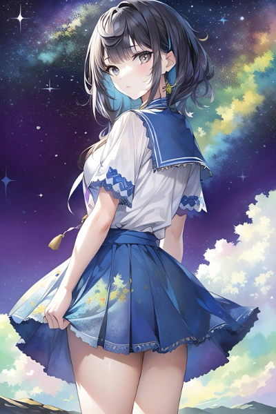 星空 x 少女