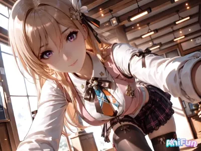 動画🎦明日を描く花のリボンの少女