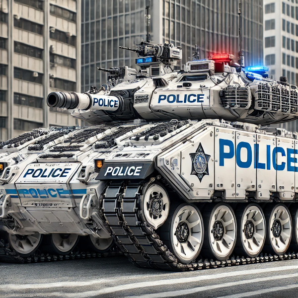 警察所属の戦車・軍艦・戦闘機