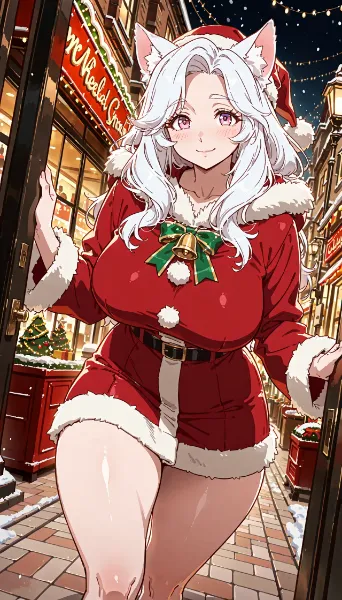 サンタねこみみちゃん