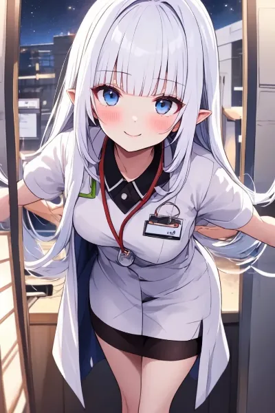 白衣の女神さま