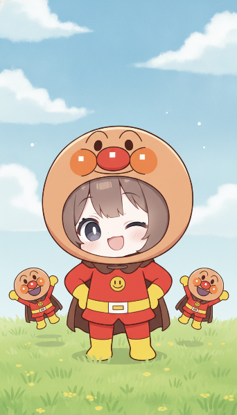 アンパンマンの着ぐるみ