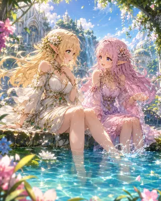 水辺でひと休み