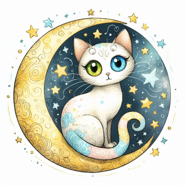 オッドアイの猫