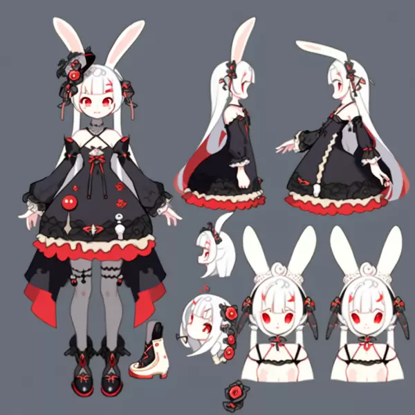 ゴスロリうさぎのキャラシート