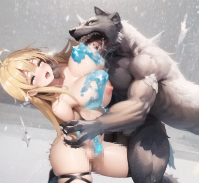 雪山の獣人