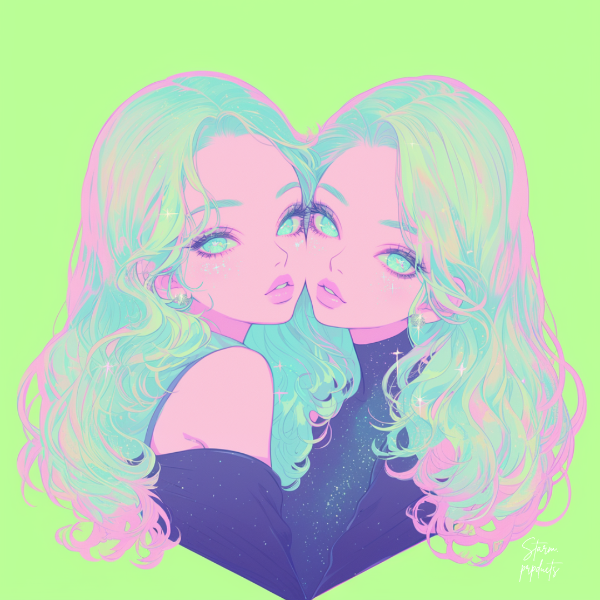 アイコンにどうぞ/ペアアイコン/お揃いアイコン/双子アイコン