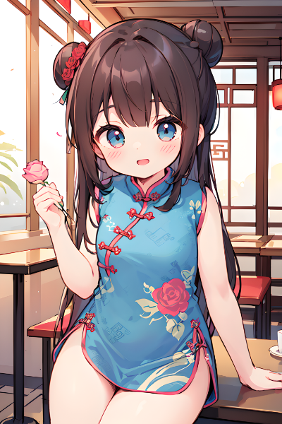 ミニチャイナドレス