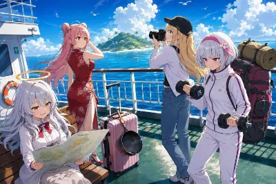 いざ、アイピク島へ