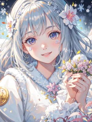 冬に咲く花は霞む景色彩る1