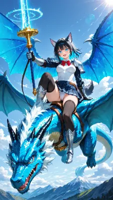 🐺 ドラゴンライダー学院 〜速い！デカい！最高！！〜🐉