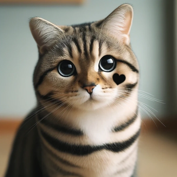 ハートの泣きぼくろ