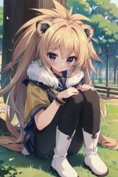 ライオンの女の子