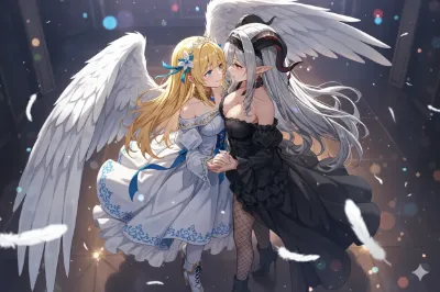 天使と悪魔のチークダンス