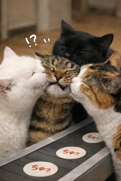 もてもてキジトラさん