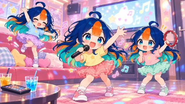 ちびっこカラオケ大会！