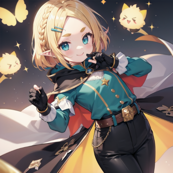 ゼルダ姫ぽいおでこちゃん？