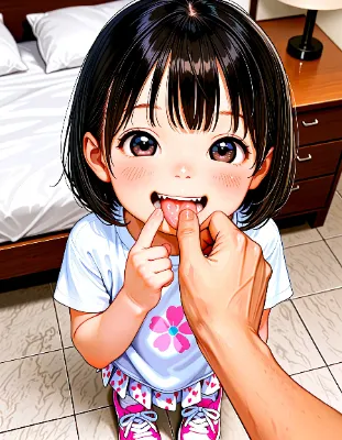 梢と逢瀬 #08 指おしゃぶり