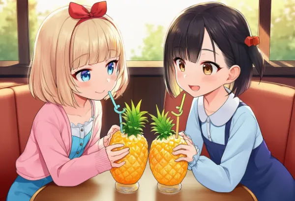 パイナップルジュース！