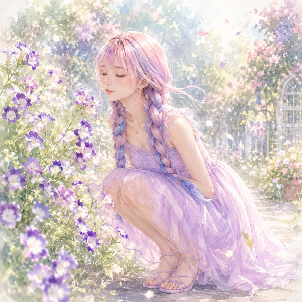 8/6の誕生花 トレニア（サイちゃん）