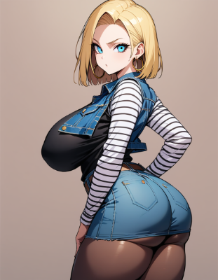 人造人間18号さん　変態アングル集