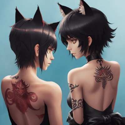 猫耳女子