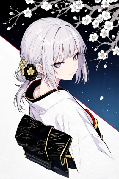 雪中