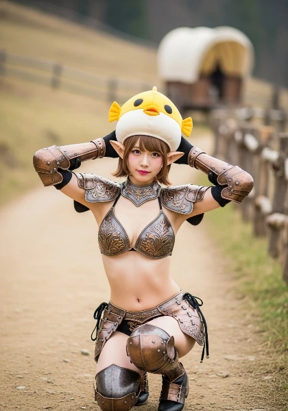 魚帽子の戦士と森の秘宝探し