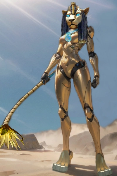 黄金のライオンの女神セクメト（其之ニ）