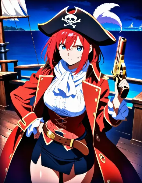 女海賊と言えば銃