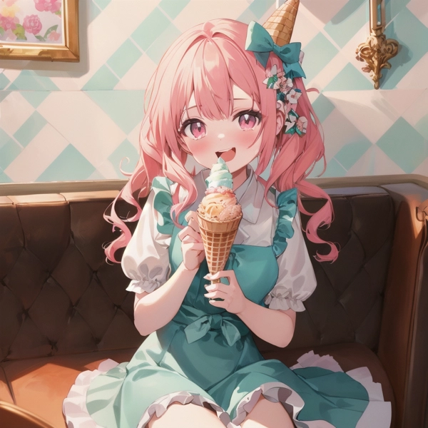 食う！アイス。