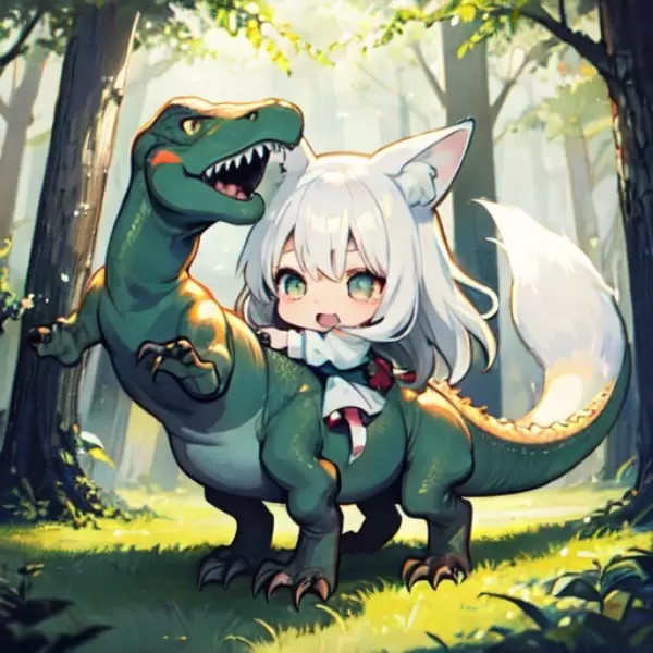🦖は足6本❓