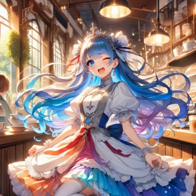 カフェとお姫様