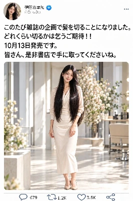 ヘアカットに挑戦シリーズ