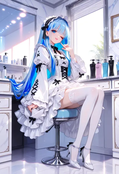 窓辺の光に編まれた笑み