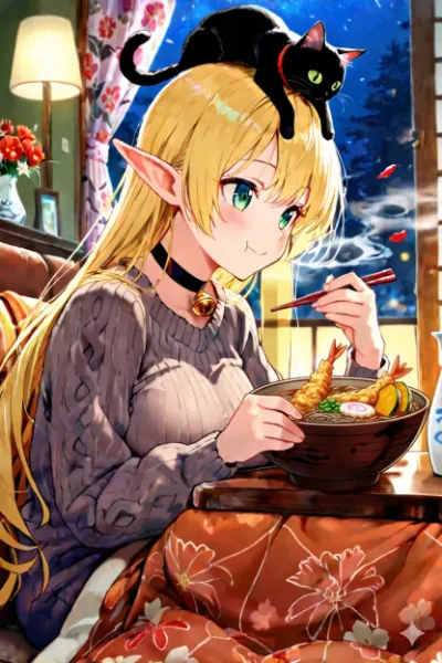 除夜の鐘を聞きながら