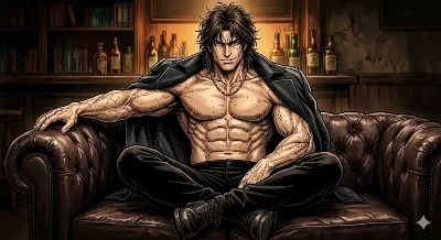 闇のバーで囁く影の戦士