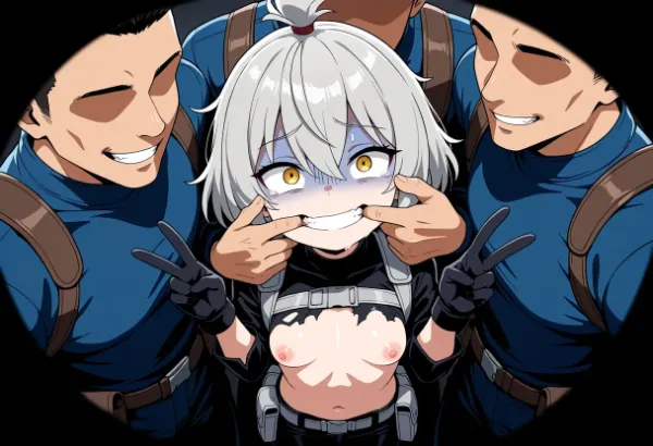 敵工作員への過酷な尋問のVTR