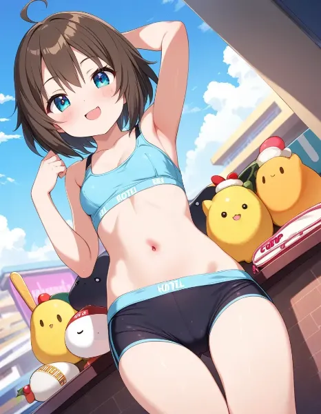 kawaii navel