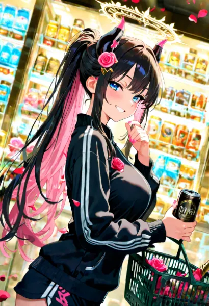 夜食の買い出し