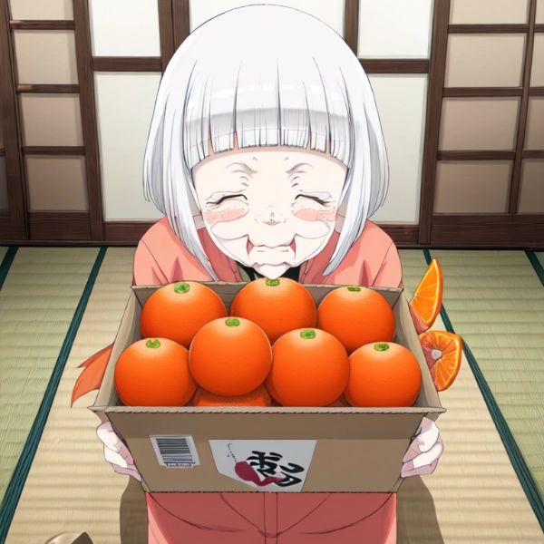 みかんを大量にくれる婆ちゃん