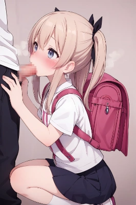 ランドセルJSのフェラ