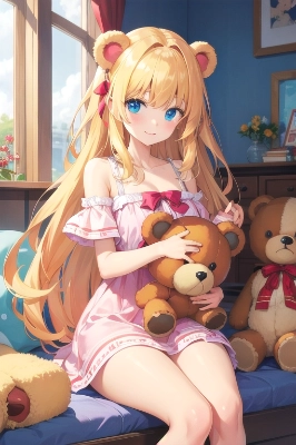 美少女　テディベア