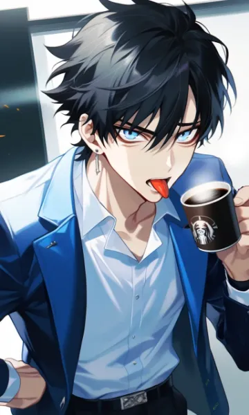 カッコつけてブラックにすんじゃなかった