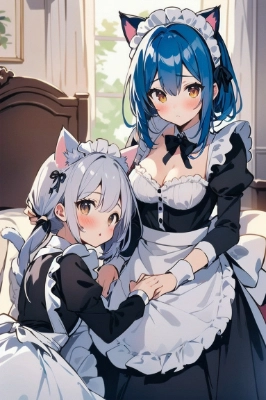 猫耳っ娘獣耳のサムネイル