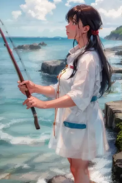 Today\'s Beauty fisherwoman