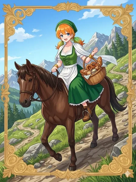 登山三女