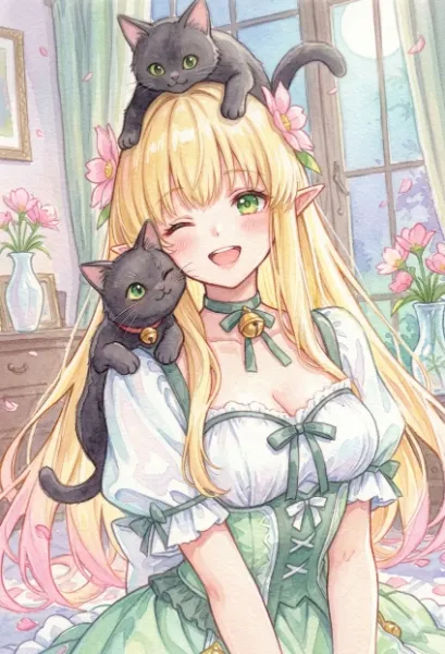ほっぺすりすり